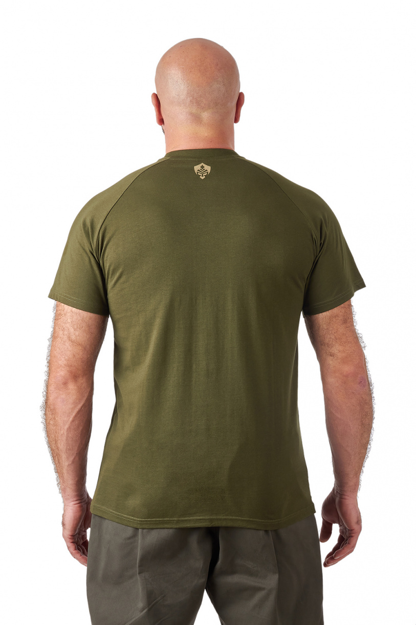 Футболка Орион Logo T-Shirt (Лого) (хлопок, хаки) OTS-02KH