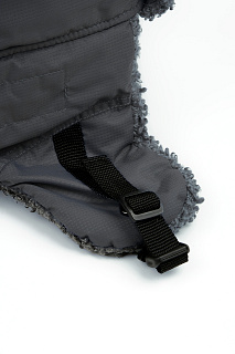 Камчатка шапка-ушанка GRAYLING, графит